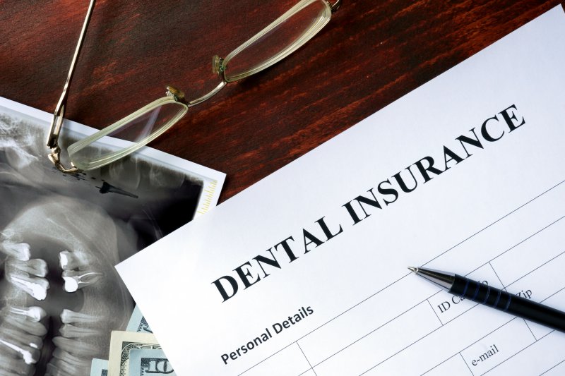 Documents intended for dental insurance in Canton.